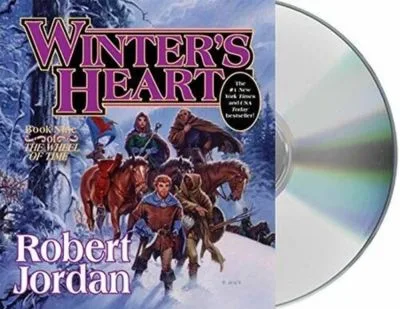 Winter's Heart Audio CD read by Kate Reading & Michael Kramer. The sleeve has Perrin and company walking through snow.
