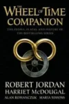 The Wheel of Time Companion, Tor Books edition. The cover has a gold and gray snake-wheel symbol between the title and author names.